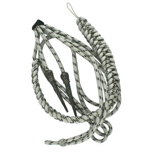 Silver & Black Uniform Aiguillette