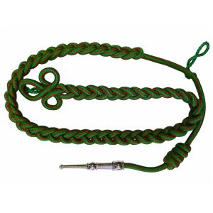 Army Green Aiguillette with Single Tip