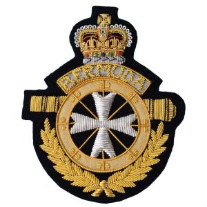 Bermuda Hand Embroidered Bullion Blazer Badge