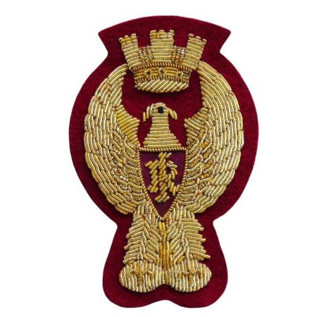 Italian Eagle Bullion Wire Blazer Badge