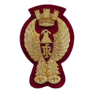 Italian Eagle Bullion Wire Blazer Badge