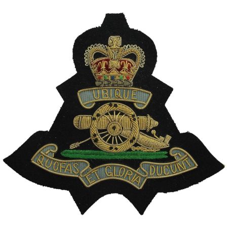 Royal Artillery Regiment Bullion Blazer Badge