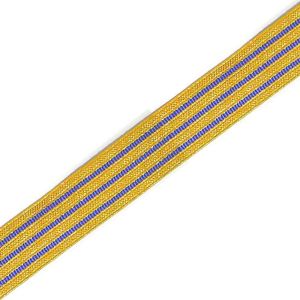 20 mm Infantry Sling Lace Gold Blue Mylar Braid Lace