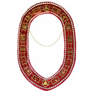 Royal Arch Chapter Gold Plated Chain Collar