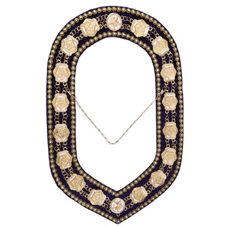 Worthy Patron OES Chain Collar Gold Plated