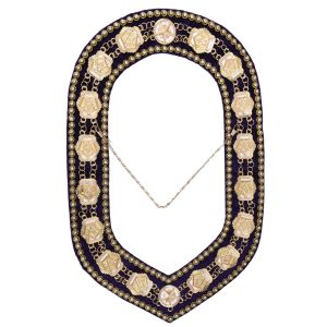 Worthy Patron OES Chain Collar Gold Plated