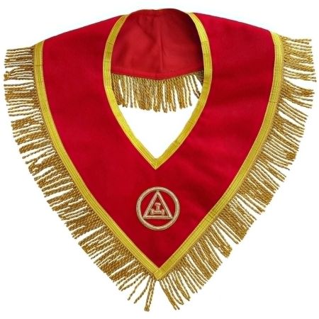 Royal Arch Chapter Tau Insignia Red Collar