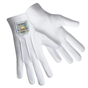 White Cotton Queen of the South Gloves