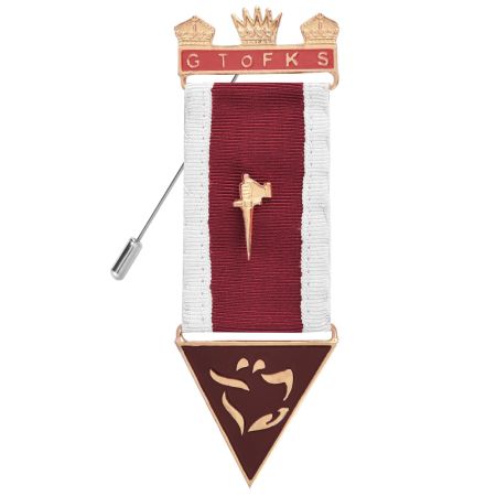 Grand Tiler of Solomon Breast Jewel - Gold Plated