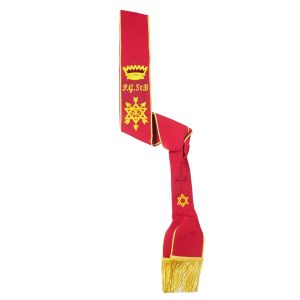 Order Of Secret Monitor Grand Sash Red