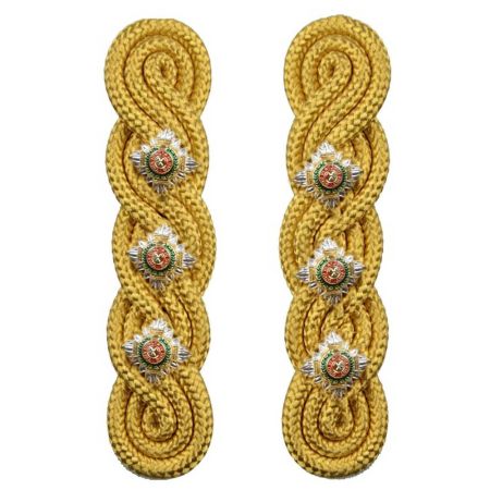 British Army Captain Gold Shoulder Board