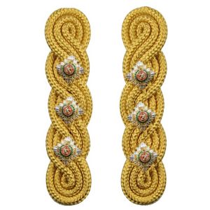 British Army Captain Gold Shoulder Board