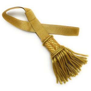 Gold French Napoleonic Guard Sword knot