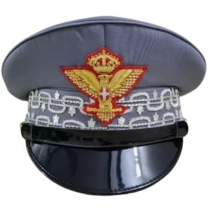 Italian Army General Grey Visor Cap